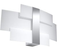 Sollux Lighting Celia lámpara de pared 2x40 W blanco-cromo SL.0350