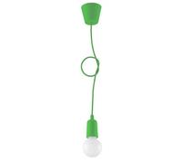 Sollux Lighting Diego lámpara colgante 1x60 W verde SL.0581