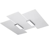 Sollux Lighting Fabiano lámpara de techo 3x60 W blanco-cromo SL.0198