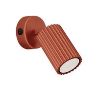 Sollux Lighting Karbon lámpara de pared 1x10 W rojo SL.1636