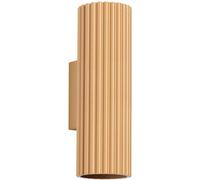 Aplique con 2 luces Karbon Oro 20