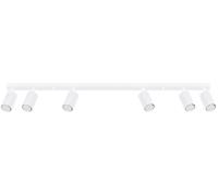 Sollux Lighting Karbon lámpara de techo 6x10 W blanco SL.1547