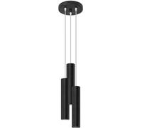 Sollux Lighting Lagos lámpara colgante 3x40 W negro SL.1079