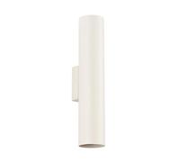 SOLLUX lighting LAGOS Lámpara de pared moderna - Luminaria Versátil - GU10, max 10W LED, ~230V, 50Hz, IP20 - Bombilla no incluida - 2x Fuente de luz - 8x6x30cm, Beige