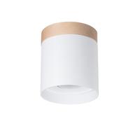 Sollux Lighting Rif lámpara de techo 1x10 W blanco-madera SL.1348