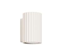 SOLLUX lighting Lámpara de Pared - Aplique Pared Interior - en Aluminio - 1 Pantalla - 6,5 x 8,5 x 10 cm - Karbon Beige