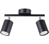 Sollux Lighting Lemmi lámpara de techo 2x40 W negro SL.1127