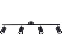 Sollux Lighting Lemmi lámpara de techo 4x10 W negro SL.1168