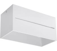 Sollux Lighting Lobo Maxi lámpara de techo 2x40 W blanco SL.0383