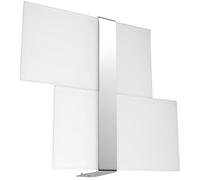Sollux Lighting Massimo lámpara de pared 2x40 W blanco-cromo SL.0187