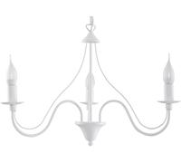 Sollux Lighting Minerwa lámpara colgante 3x40 W blanco SL.0213