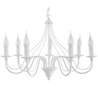 Sollux Lighting Minerwa lámpara colgante x40 W blanco SL.0215