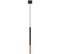 Sollux Lighting Lámpara colgante Mozaica SL.0888 – 1x12 W LED, 1 luz, negro-cobre