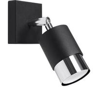Sollux Lighting Nero lámpara de pared 1x40 W negro-cromo SL.1064