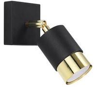 Sollux Lighting Nero lámpara de pared 1x40 W negro-oro SL.1069