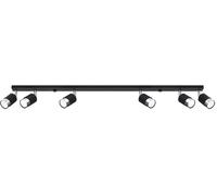 Sollux Lighting Nero lámpara de techo 6x40 W negro-cromo SL.1068