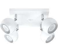 Sollux Lighting Oculare lámpara de techo 4x40 W blanco SL.0440