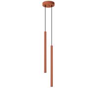 Sollux Lighting Pastelo lámpara colgante 2x8 W rojo SL.1525