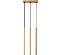 Sollux Lighting Pastelo lámpara colgante 3x8 W negro-oro SL.1171