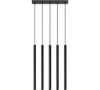 Sollux Lighting Pastelo lámpara colgante 5x40 W negro SL.0472
