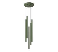 Sollux Lighting Pastelo lámpara colgante 5x8 W verde SL.1522