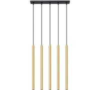 Sollux Lighting Pastelo lámpara colgante x W negro-oro SL.1198