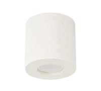 SOLLUX lighting Plafón Lámpara de Techo - Foco de Techo Hormigón - 1 Pantalla - Bombilla LED - Beige Orbis