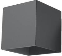 Sollux Lighting Quad lámpara de pared 1x40 W antracita SL.0565