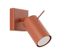Sollux Lighting – Lámpara de pared Ring SL.1506 – 1x10 W, 16×8×16 cm, rojo ocre