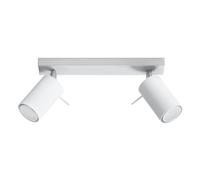 Sollux Lighting Ring lámpara de techo 2x40 W blanco SL.0088