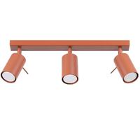 Sollux Lighting Ring lámpara de techo 3x10 W rojo SL.1508