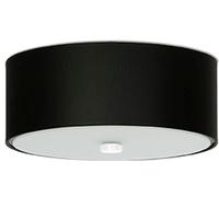 Sollux Lighting Skala plafón 3x60 W negro SL.0760
