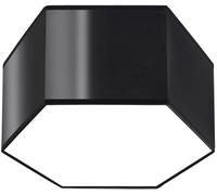 Sollux Lighting Sunde plafón 2x60 W blanco-negro SL.1061