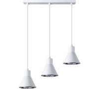Sollux Lighting Tazila lámpara colgante 3x60 W blanco SL.0988