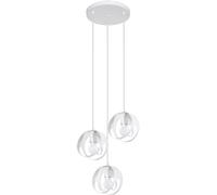 Sollux Lighting Tulos lámpara colgante 3x60 W blanco SL.1084