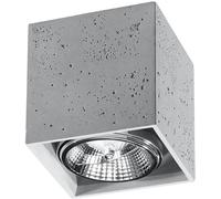 Sollux Lighting Valde lámpara de techo 1x40 W gris SL.0646