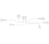 Sollux Lighting Vector lámpara de techo 6x15 W blanco SL.1443