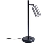 Sollux Lighting Winx lámpara para escritorio 1x10 W negro-cromo SL.1373