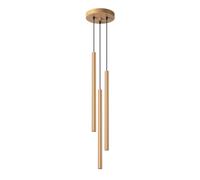 Sollux Lighting lámpara colgante Pastelo SL.1172 3x8 W negro-oro