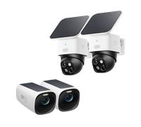 SoloCam S340*2 + eufyCam S330 Cámara Adicional*2 Blanco