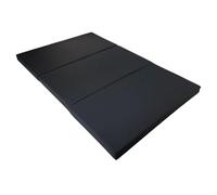 SoloDuerme - Colchón Plegable para Citroen Berlingo con núcleo HR + Acolchado Viscoelástico | Fabricado a Medida | Incluye Cremallera desenfundable (Negro, 3cm Grosor + HR 20KG/m3)