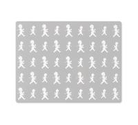 Solstickan Design Individual Solstickan 30x40 cm 2 unidades Gris
