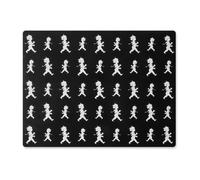 Solstickan Design Individual Solstickan 30x40 cm 2 unidades Negro