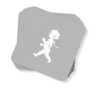 Solstickan Design Set de 4 posavasos Solstickan 10x10 cm Gris