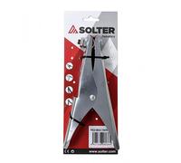 Solter Pinza de Masa 400A para Chapa, 340 gr, Ideal para Soldadura, Alta Conductividad