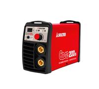 Solter - Soldador Inverter CORE 200Di, 200A de Potencia, Ciclo de Trabajo Profesional MMA y TIG Lift-Arc Tecnología Nanocrystaline con Accesorios