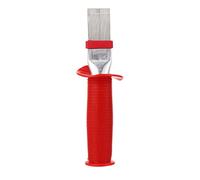 SOLUSTRE 1 Pc Peine De Aleta De Aire Acondicionado Peine De Aleta De Acero Inoxidable Condensador De Aire Acondicionado Peine De Aleta Ac Cepillo De Limpieza Colocar Aletas Rojo El Plastico