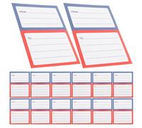 SOLUSTRE 150 etiquetas adhesivas para correo en papel para sobres y bolsas de envío con separación clara para remitentes