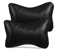 SOLUSTRE Almohada Cuello para Coche Reposacabezas, Soporte Cervical, Acrílico, 2 Piezas, para Conducir y Viajar