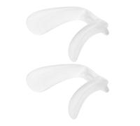 SOLUSTRE Almohadillas Nasales de Silicona Soporte Nasal Antideslizante 2piezas para Gafas Ajuste Cómodo y Uso Versátil para Puente Nasal de Gafas
